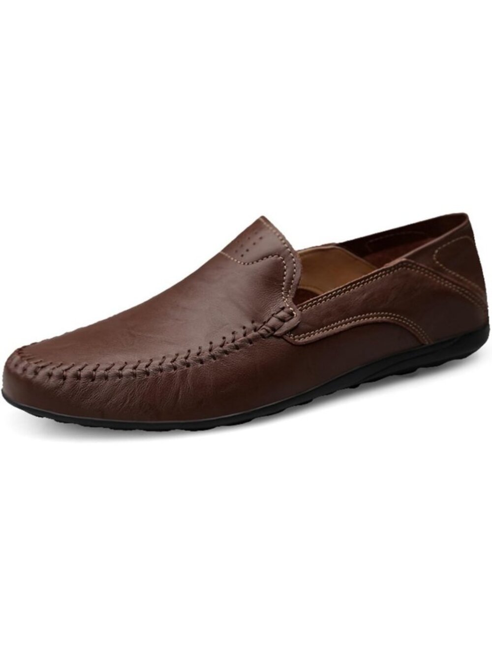 Stylish Men's Slip-On Penny Loafers | Comfortable Dress Driving Shoes